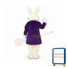 Wendell Rabbit-Purple Mascot Costume