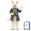 Wendell Rabbit-Blue Mascot Costume