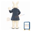 Wendell Rabbit-Blue Mascot Costume