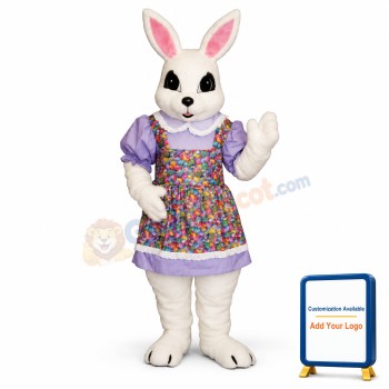 Bethany Bunny Mascot Costume