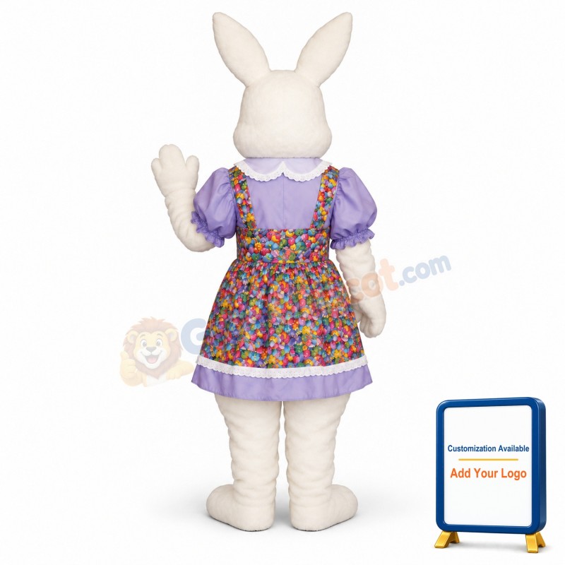 Bethany Bunny Mascot Costume