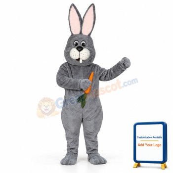 Toothless Rabbit Mascot Costume