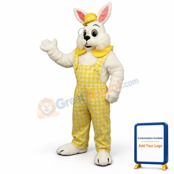 Eggbert Rabbit Mascot Costume
