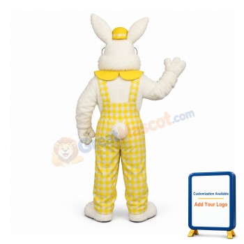 Eggbert Rabbit Mascot Costume