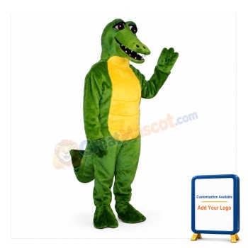 Friendly Gator Mascot Costume