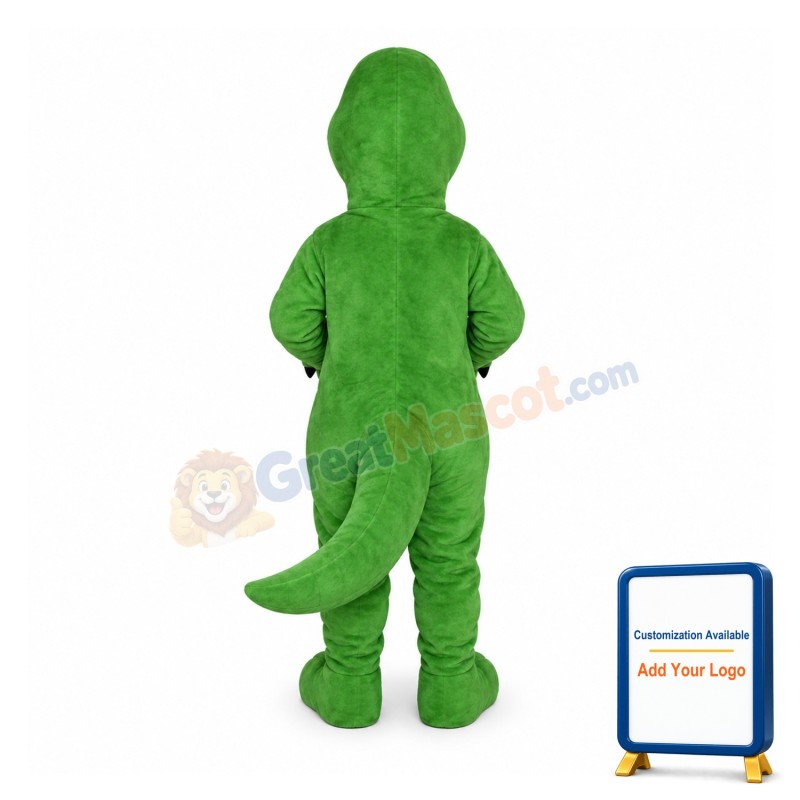 Dino Nerd Mascot Costume