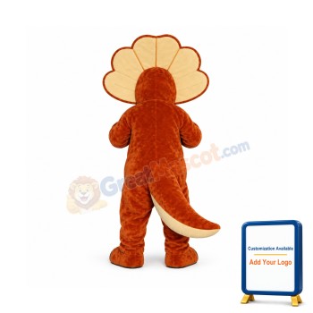 Triceratops Dinosaur Mascot Costume