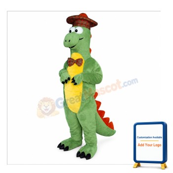 Nessy Dinosaur Hat Mascot Costume