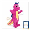 Dinah Dinosaur Bows Mascot Costume