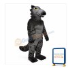 Black Dino Mascot Costume