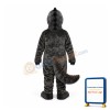 Black Dino Mascot Costume