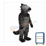 Black Dino Mascot Costume