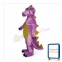 Purple Whimsical Dragon Mascot Costume