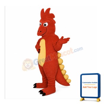 Firedrake Dragon Mascot Costume