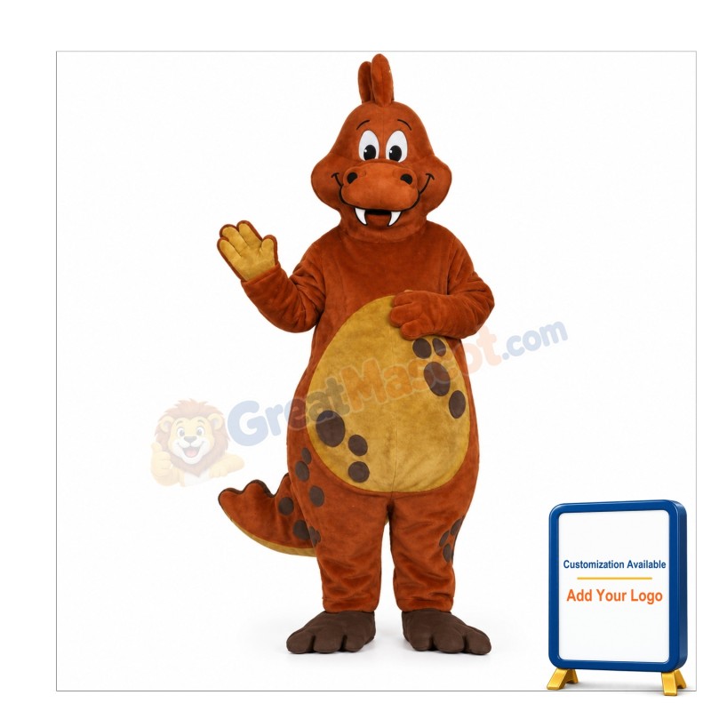 Victor Von Puff Dragon Mascot Costume