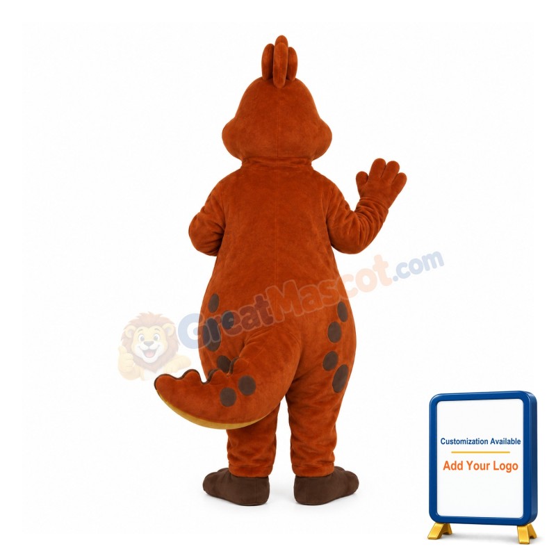 Victor Von Puff Dragon Mascot Costume