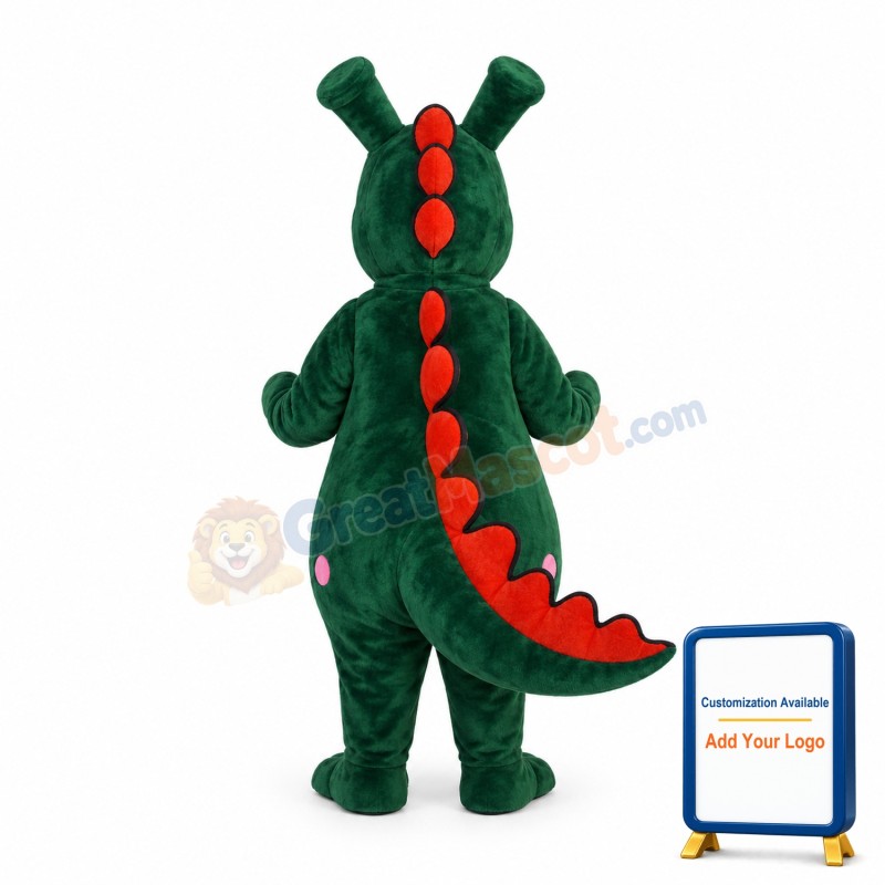 Happy Dragon Mascot Costume
