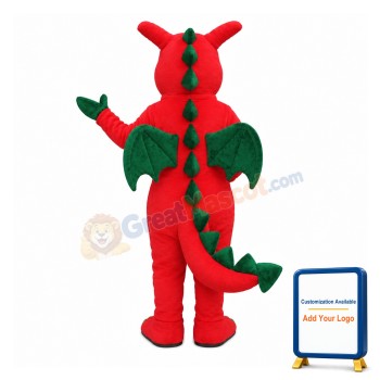 Winged Dragon Mascot Costume