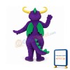 Horned Dragon Mascot Costume
