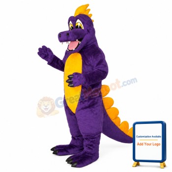 Dunkan Dragon Mascot Costume