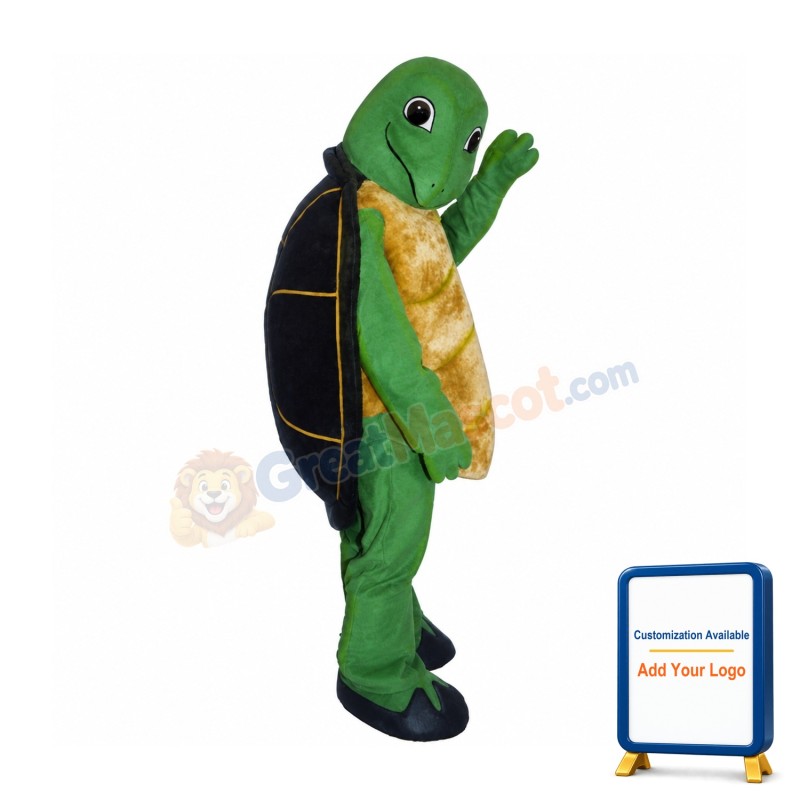 Toby Turtle Mascot Costume