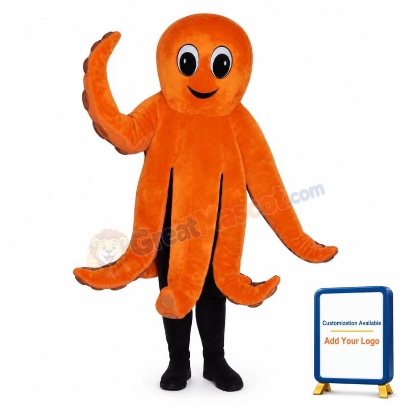 Octopus Mascot Costume