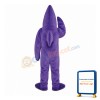 Purple Shark Mascot Costume