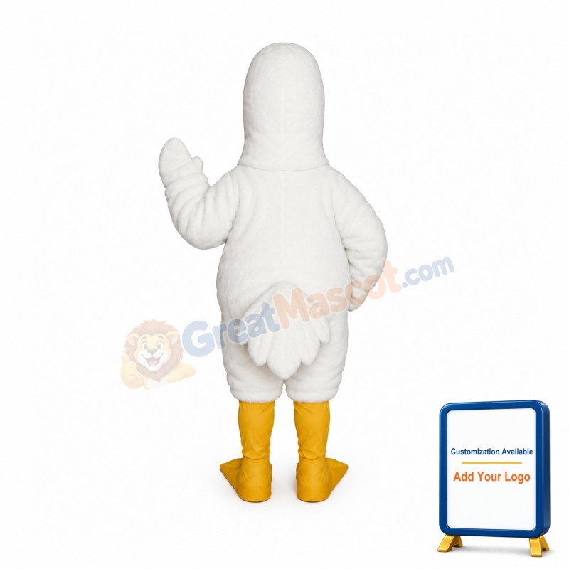 Sammy Seagull Mascot Costume