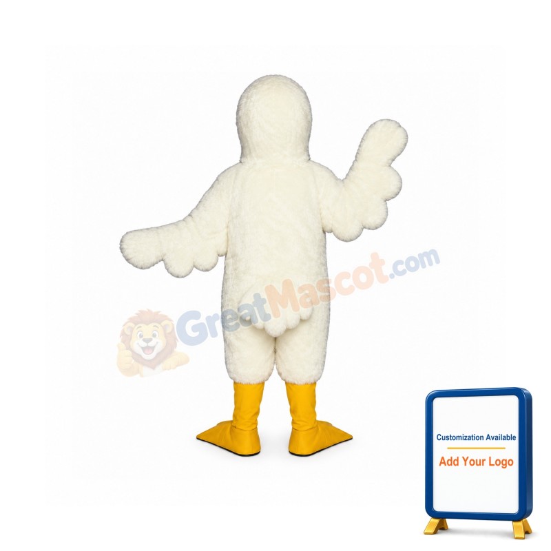 Cartoon Pelican Mascot Costume