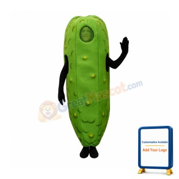 Dill Pickle Mascot Costume