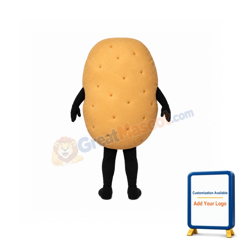 Baked Potato Mascot Costume
