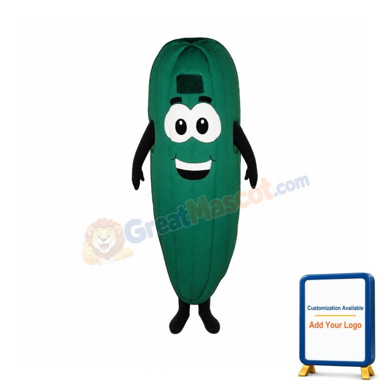Cucumber Mascot Costume