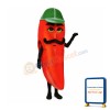 Hot Pepper Mascot Costume