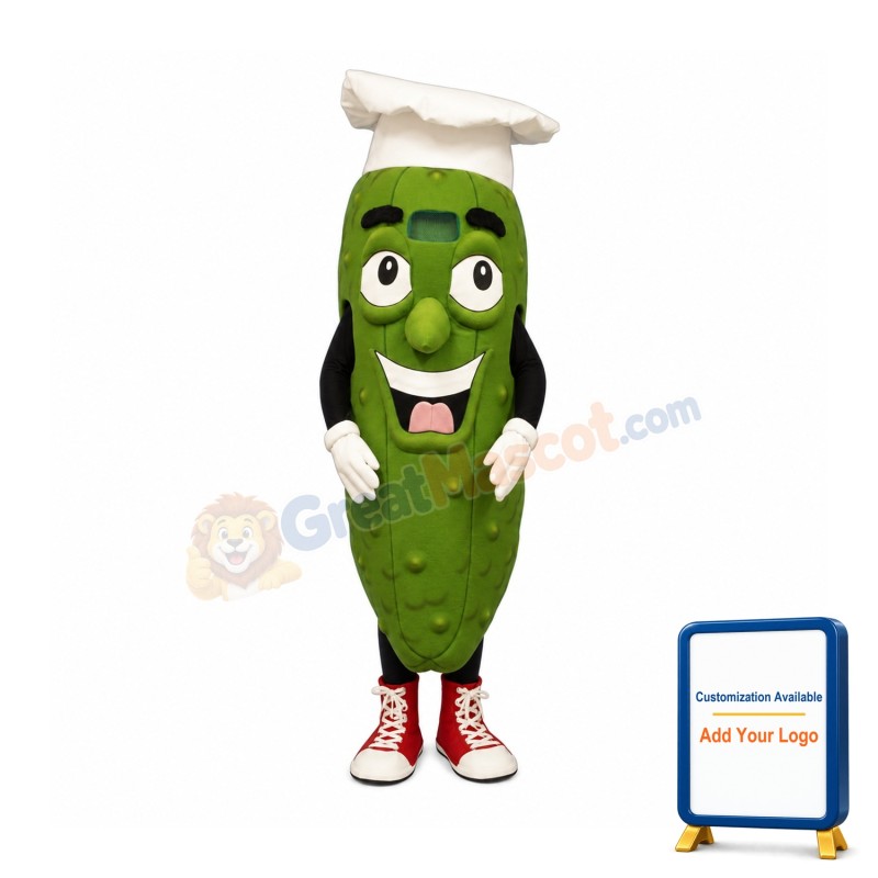 Pickled Chef Mascot Costume