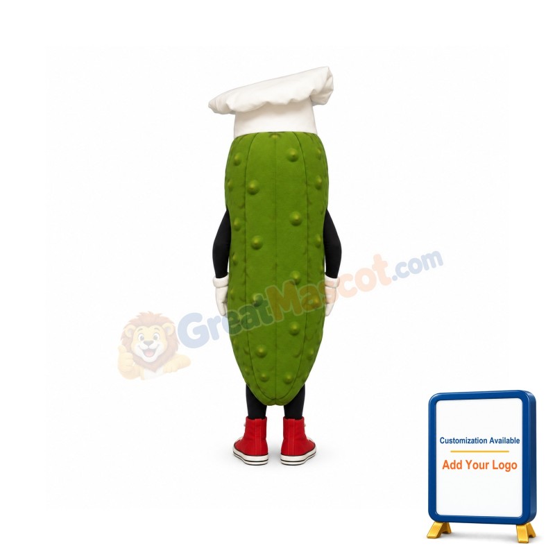 Pickled Chef Mascot Costume