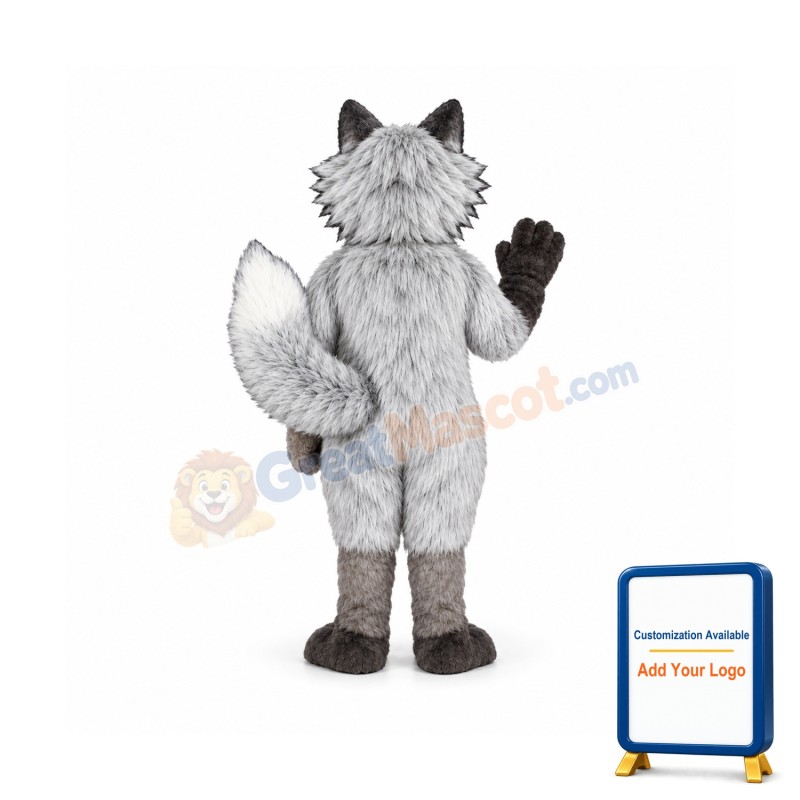 Wild Wolf Mascot Costume