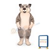 Charley Wolf Mascot Costume