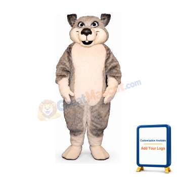 Charley Wolf Mascot Costume
