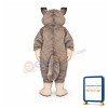 Charley Wolf Mascot Costume