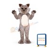 Timber Wolf Mascot Costume
