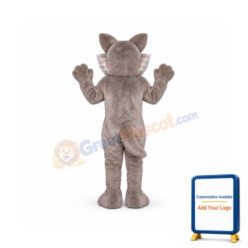 Timber Wolf Mascot Costume