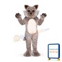 Timber Wolf Mascot Costume