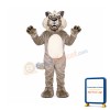 Growling Wolf Mascot Costume