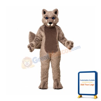 Roger Wolf Mascot Costume
