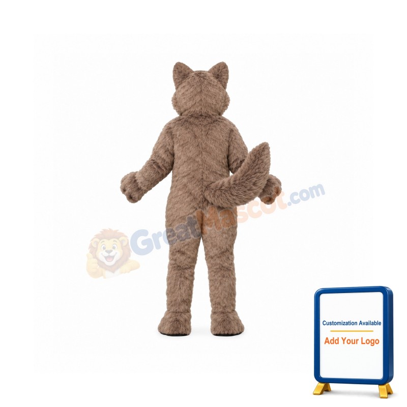 Roger Wolf Mascot Costume