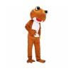 Brown Frog Mascot Costume