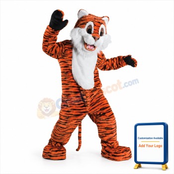 Tiger Plush Mascot Costume