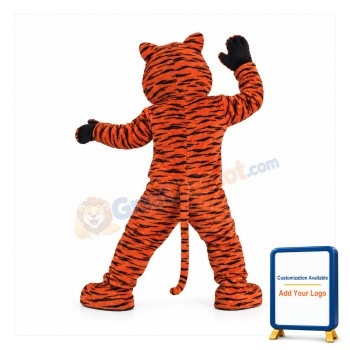 Tiger Plush Mascot Costume