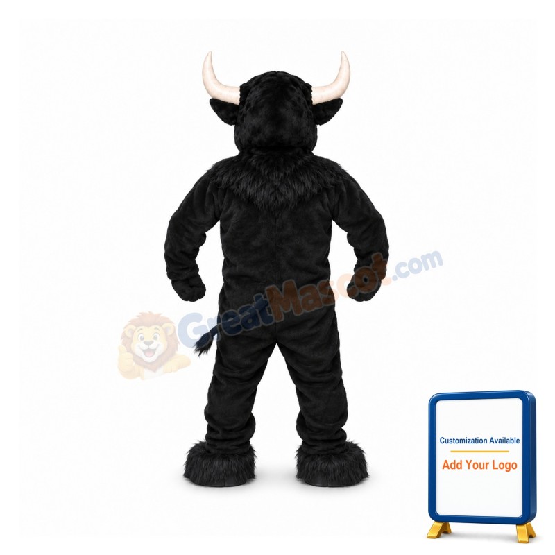 Bull Plush Mascot Costume