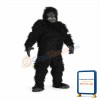 Gorilla Plush Mascot Costume